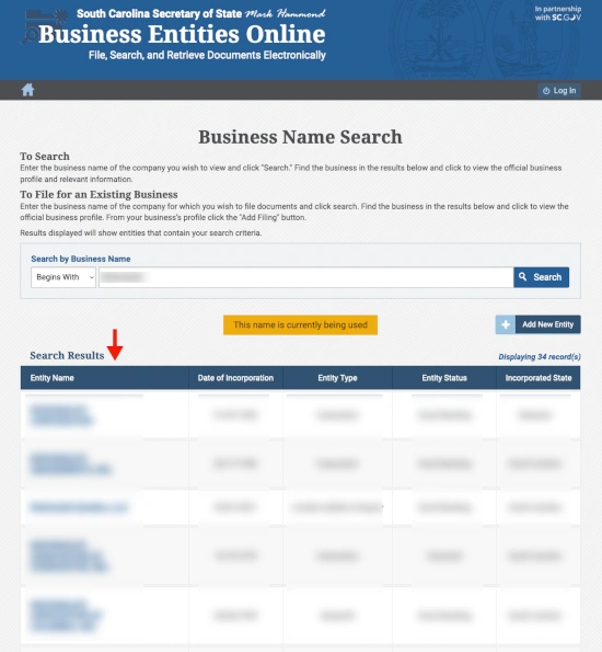 South Carolina Business Entity Search Guide: Quick and Easy Steps