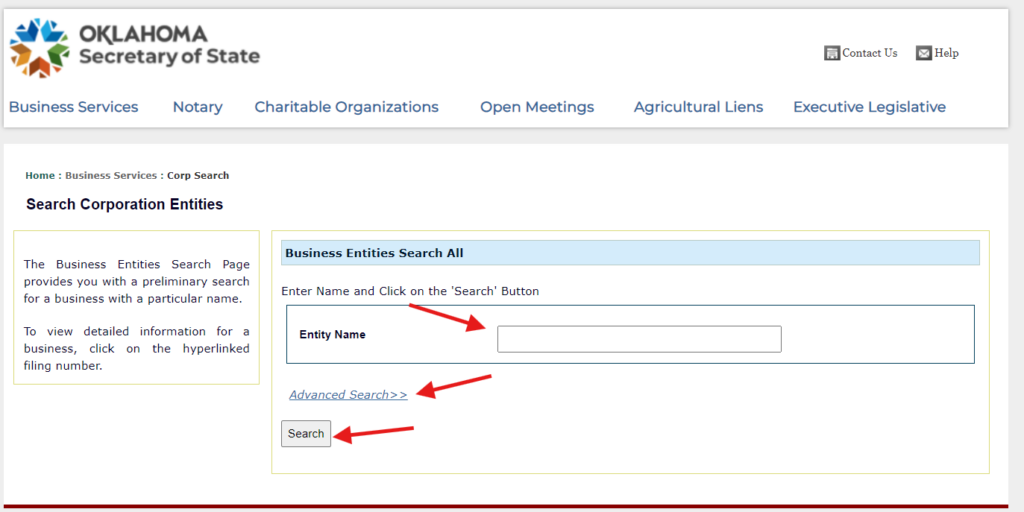 Oklahoma Business Entity Search Guide: Quick and Easy Steps