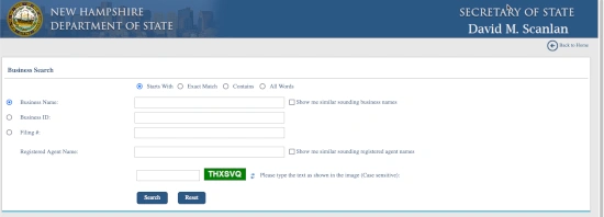 New Hampshire Business Entity Search Guide: Quick and Easy Steps