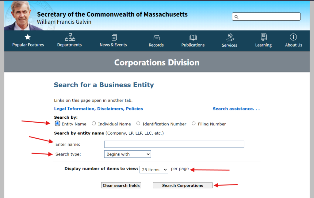 Massachusetts Business Entity Search Guide: Quick and Easy Steps