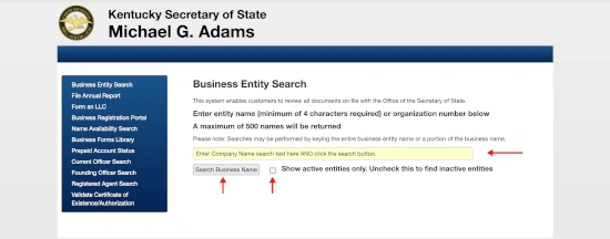 Kentucky Business Entity Search Guide: Quick and Easy Steps