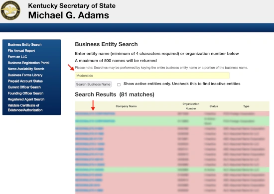 Kentucky Business Entity Search Guide: Quick and Easy Steps