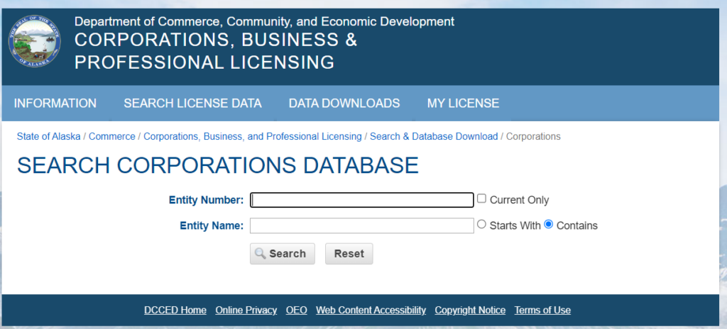 Alaska Business Entity Search Guide: Quick and Easy Steps
