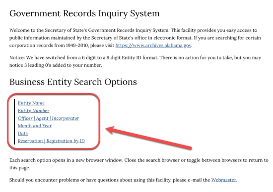 Alabama Business Entity Search Guide: Quick and Easy Steps
