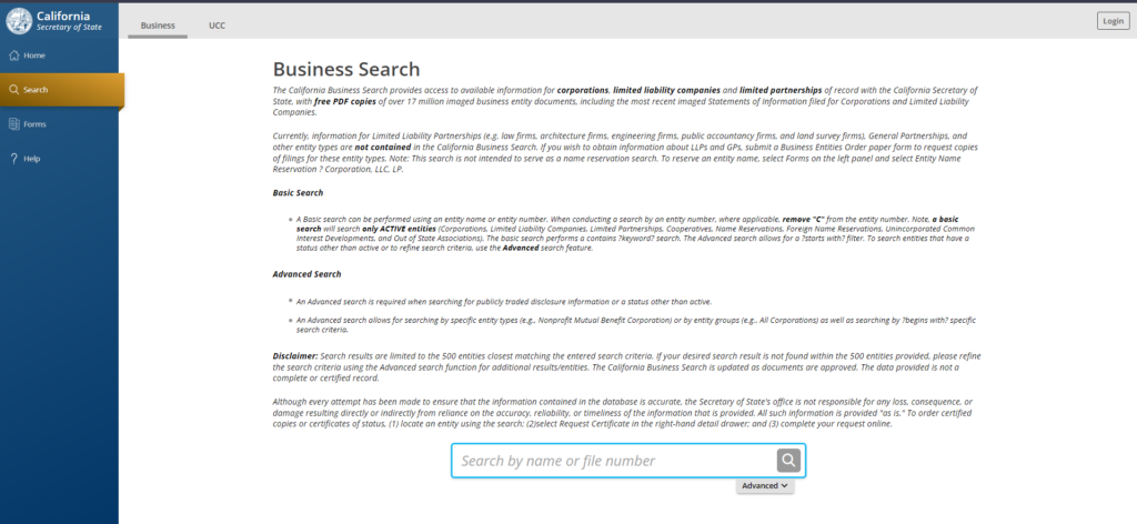 California Business Entity Search Guide: Quick and Easy Steps