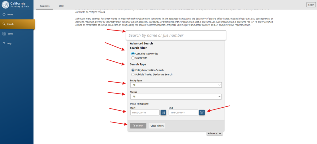 California Business Entity Search Guide: Quick and Easy Steps