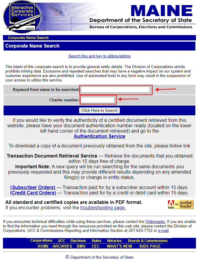 Maine Business Entity Search Guide: Quick and Easy Steps