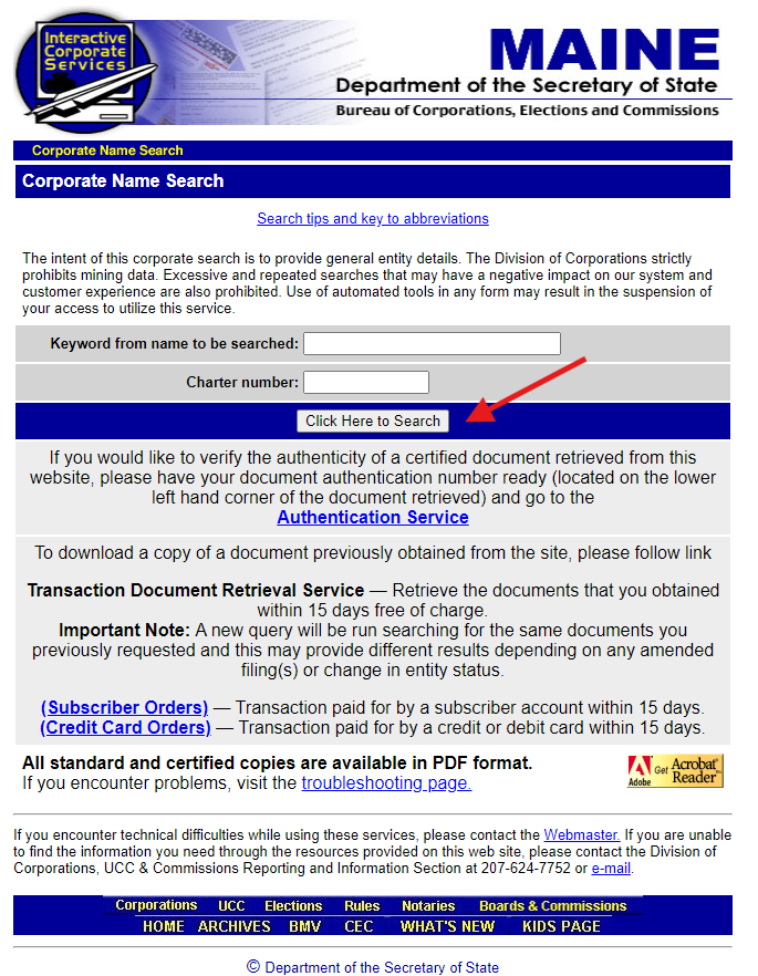 Maine Business Entity Search Guide: Quick and Easy Steps