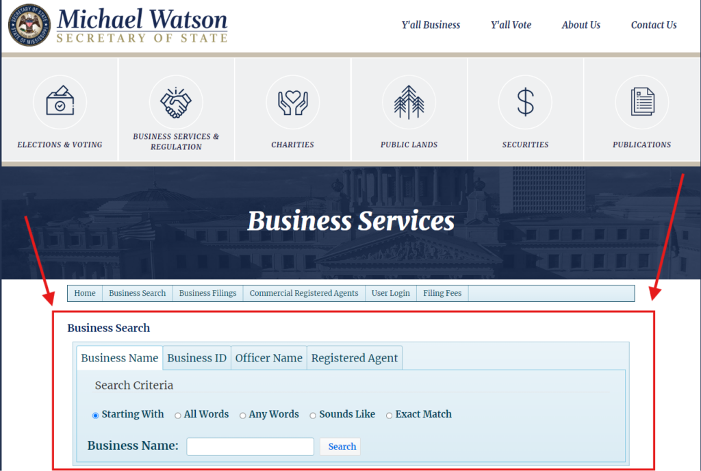Mississippi Business Entity Search Guide: Quick and Easy Steps