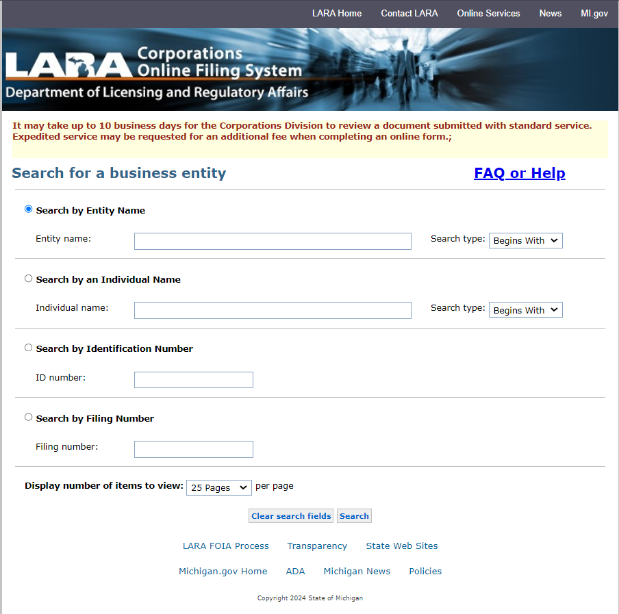 Michigan Business Entity Search Guide: Quick and Easy Steps