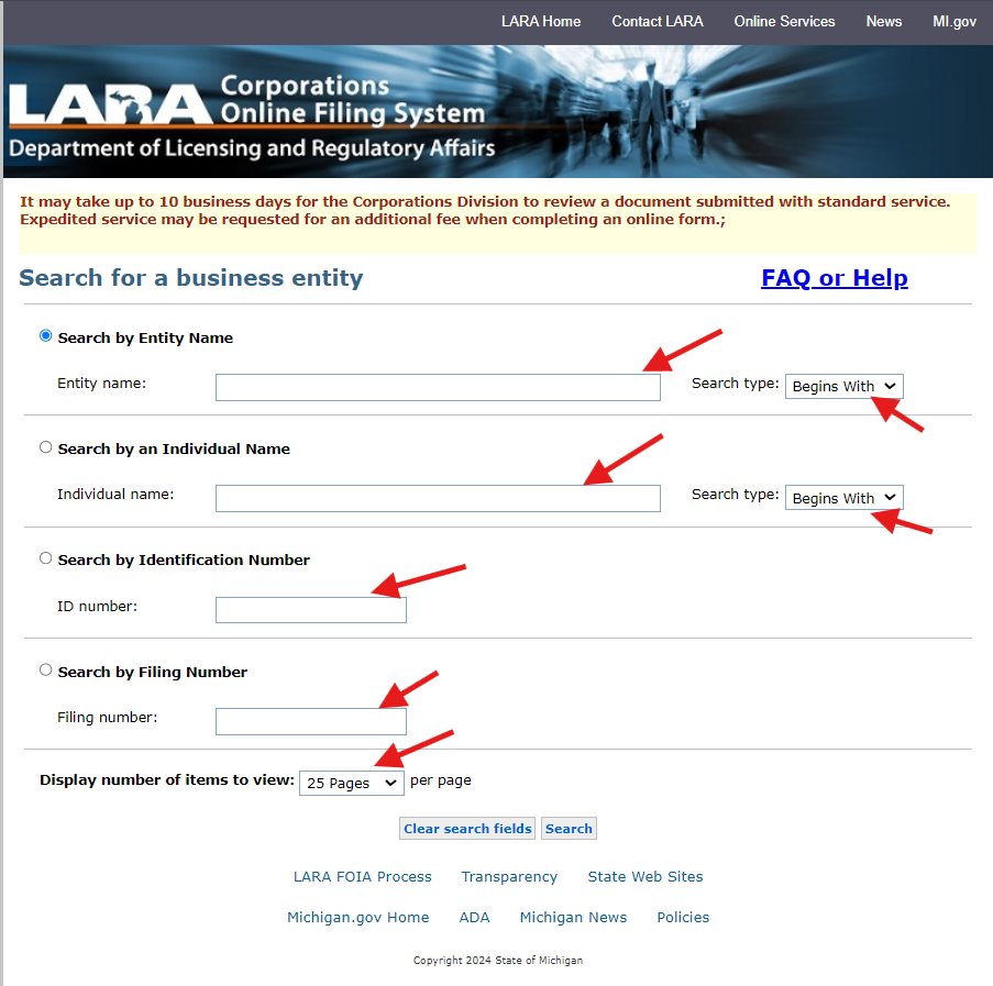 Michigan Business Entity Search Guide: Quick and Easy Steps