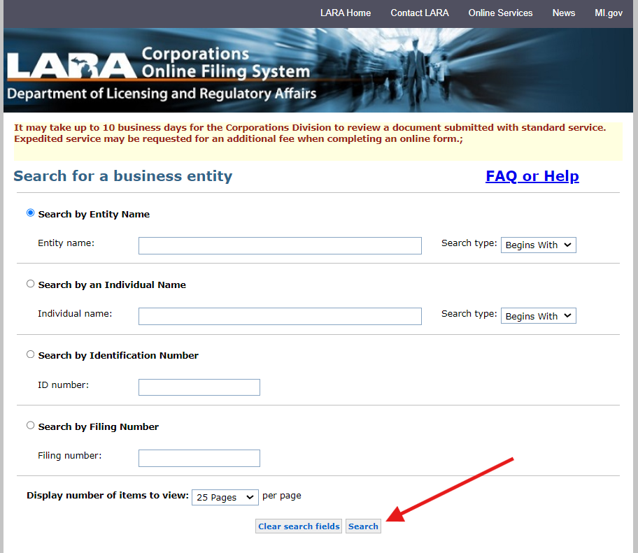 Michigan Business Entity Search Guide: Quick and Easy Steps