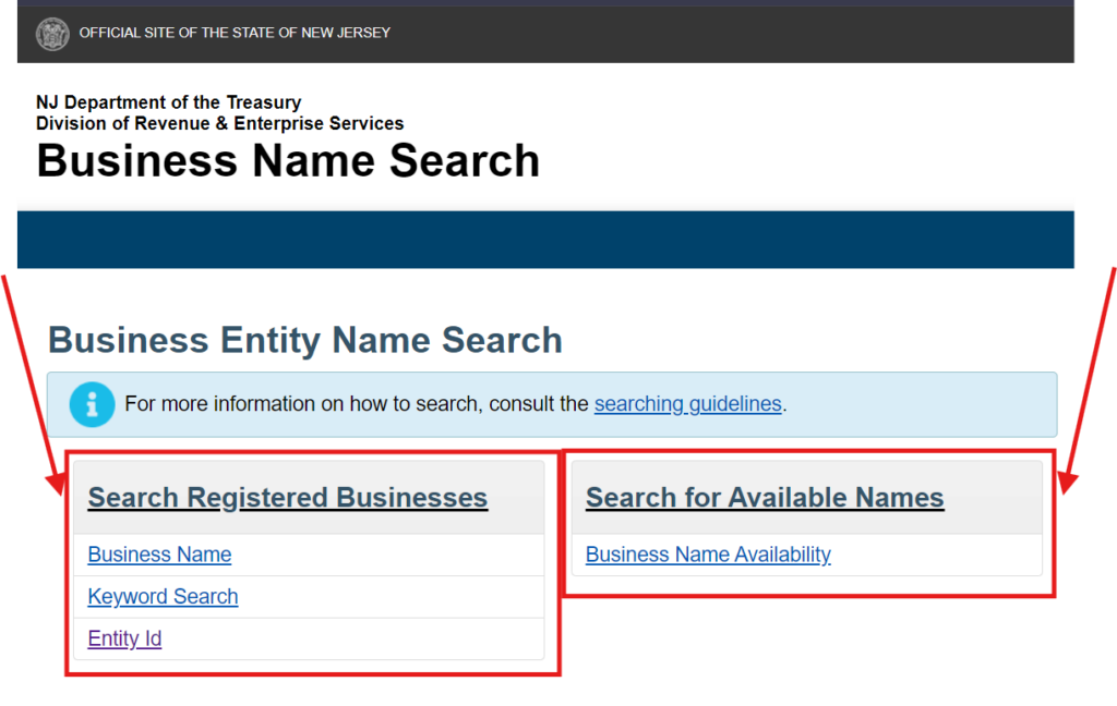 New Jersey Business Entity Search Guide: Quick and Easy Steps
