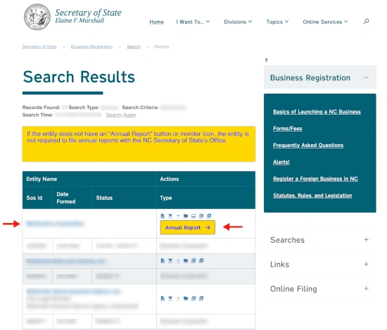 North Carolina Business Entity Search Guide: Quick and Easy Steps