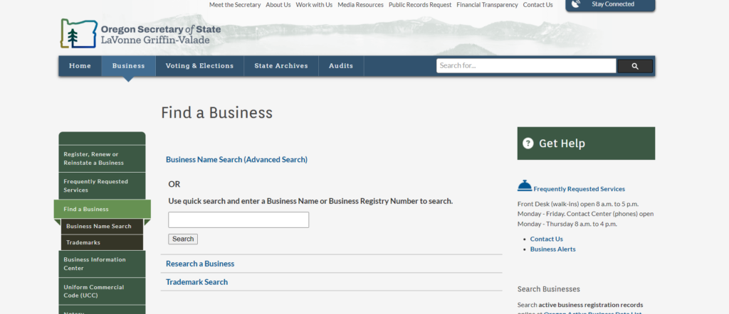 Oregon Business Entity Search Guide: Quick and Easy Steps