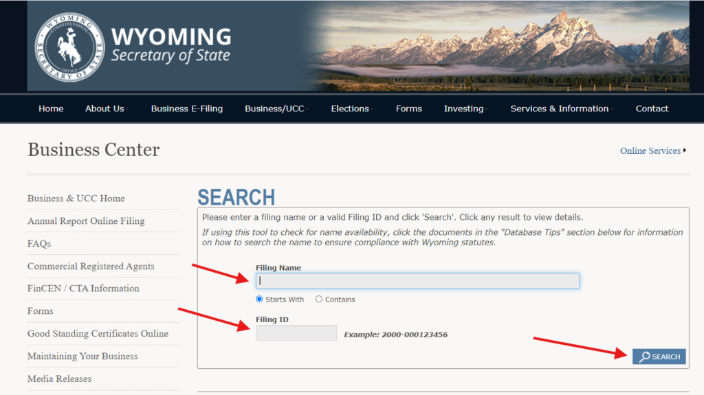 Wyoming Business Entity Search Guide: Quick and Easy Steps