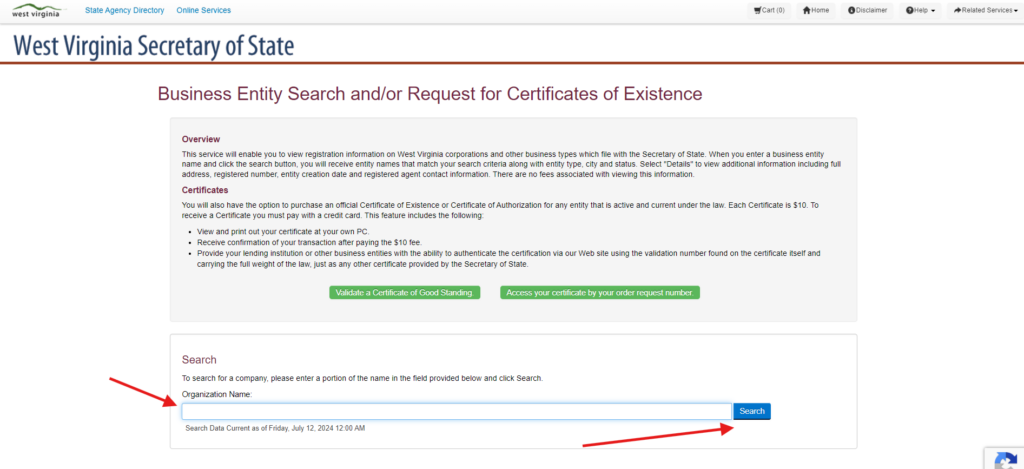 West Virginia Business Entity Search Guide: Quick and Easy Steps